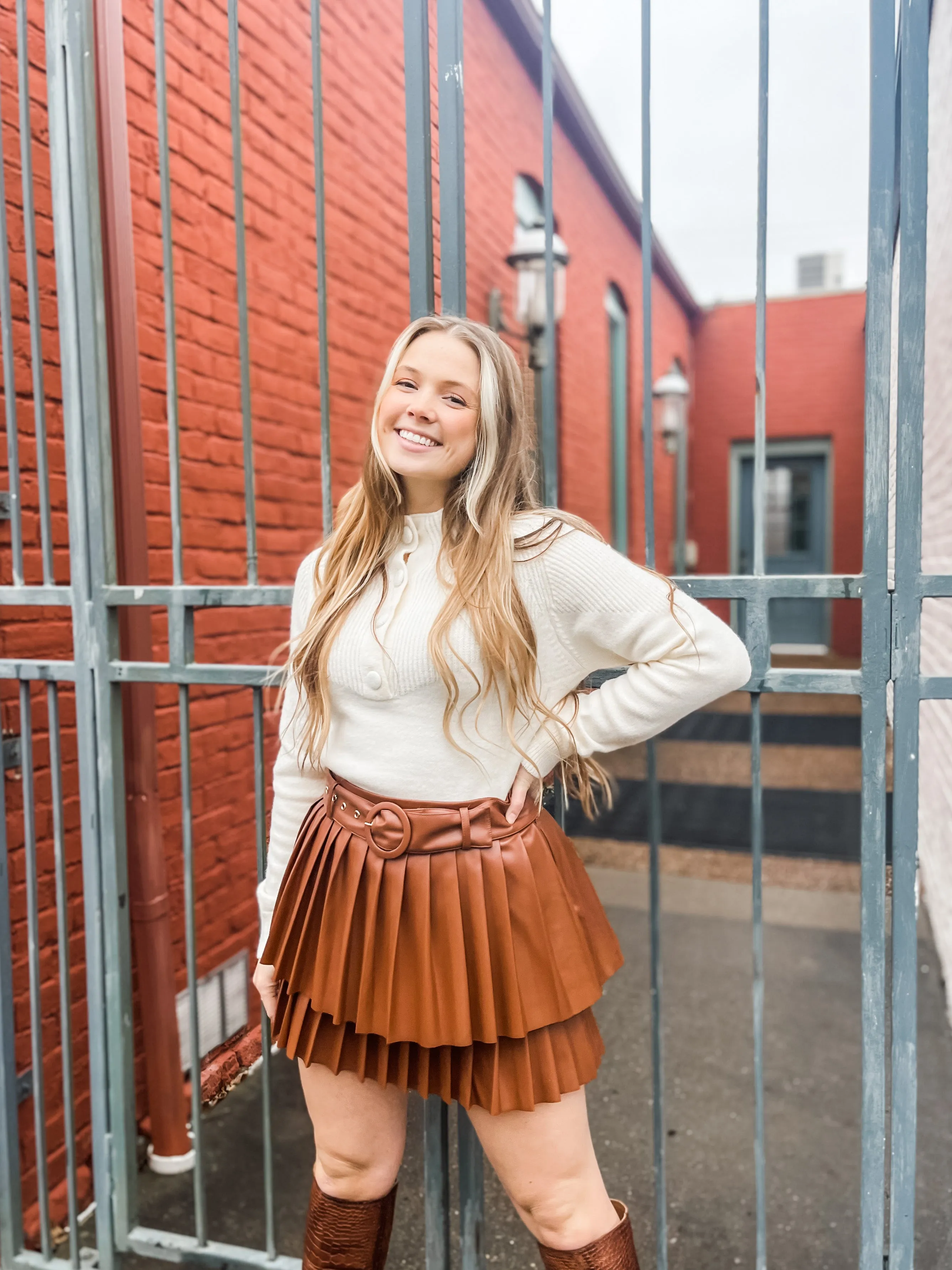 Let's Play Pleated Skort