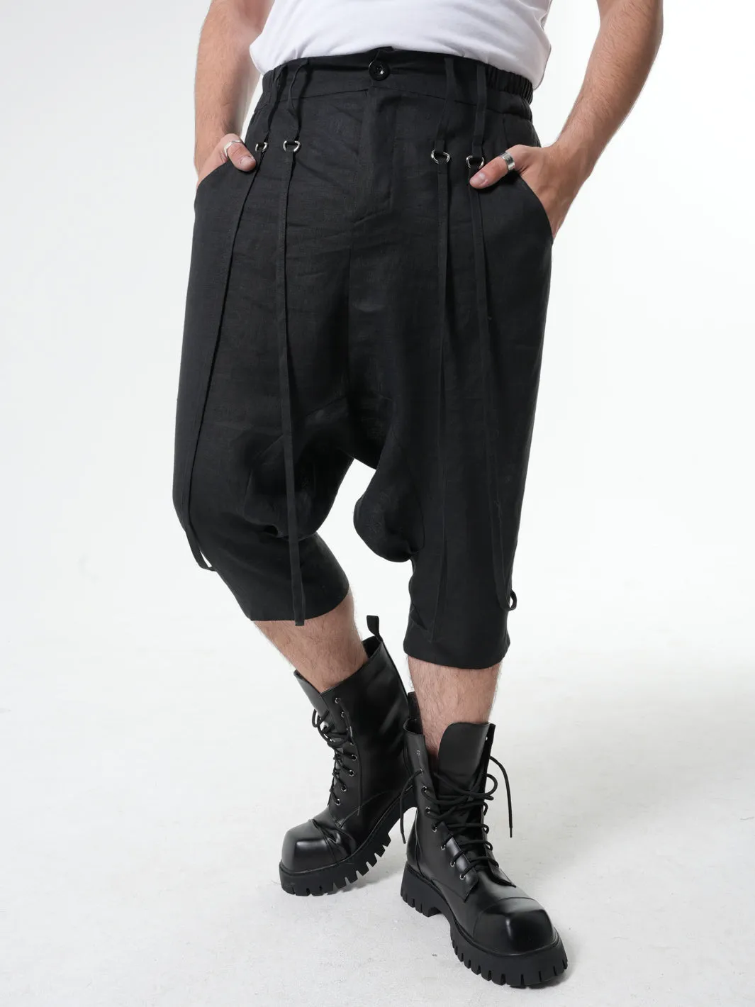 Linen Harem Pants