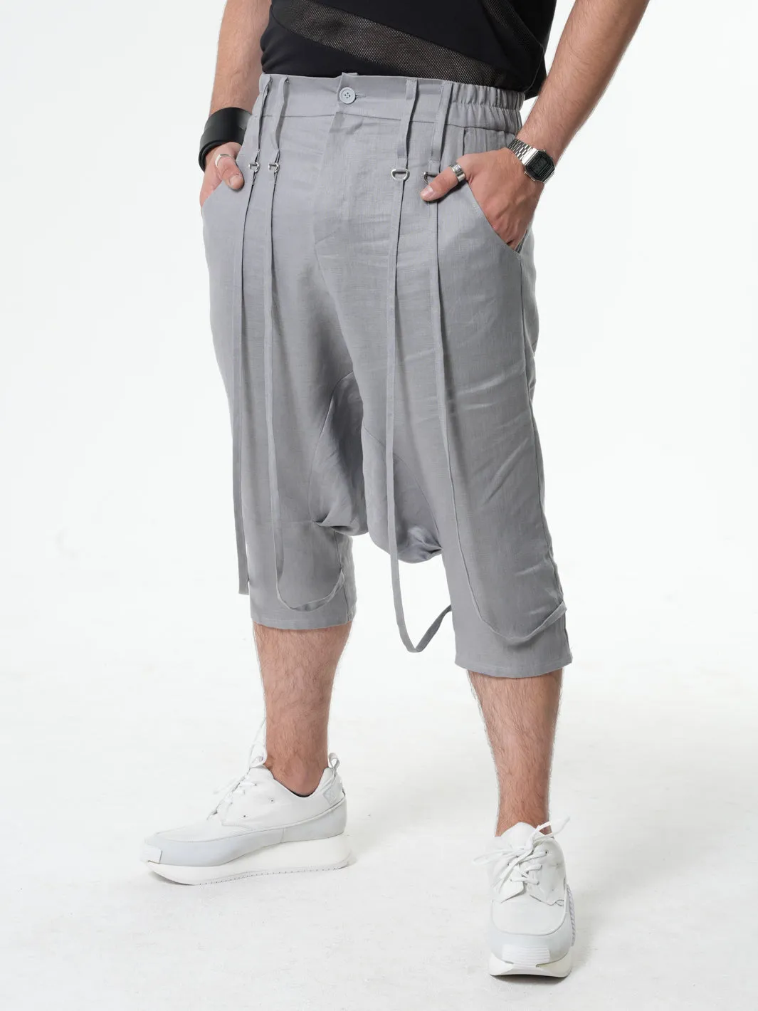 Linen Harem Pants