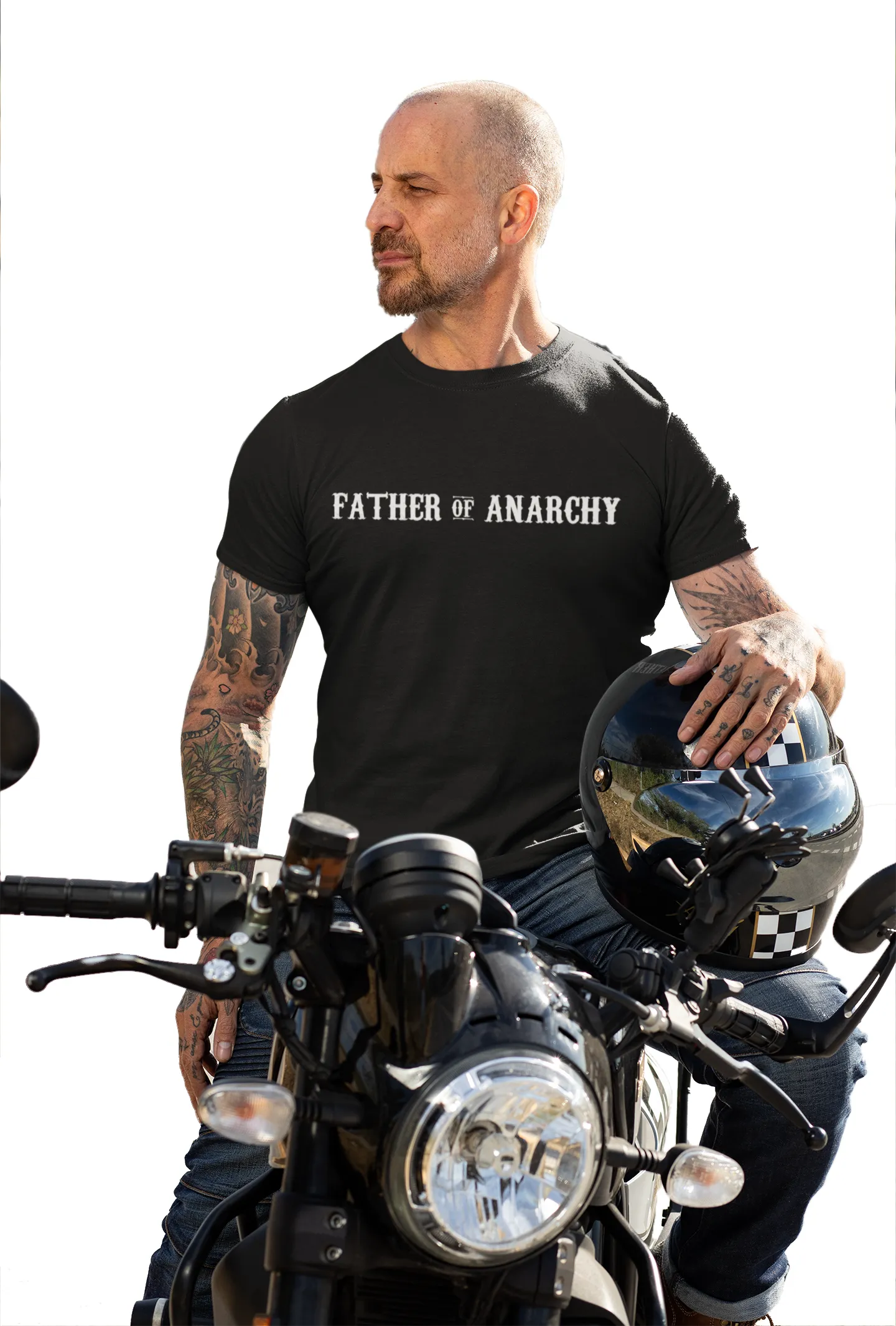 Minty Tees Father Of Anarchy Men's Men's T-Shirt