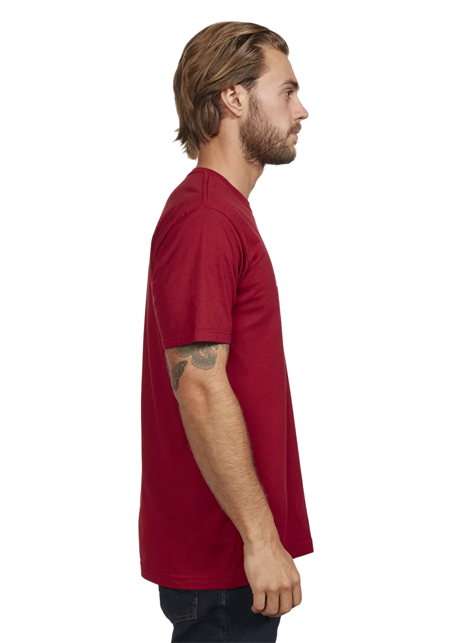 OG Script Eco-Repreve® T-Shirt - Cardinal / White