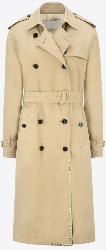 'Rockstud' Trench Coat