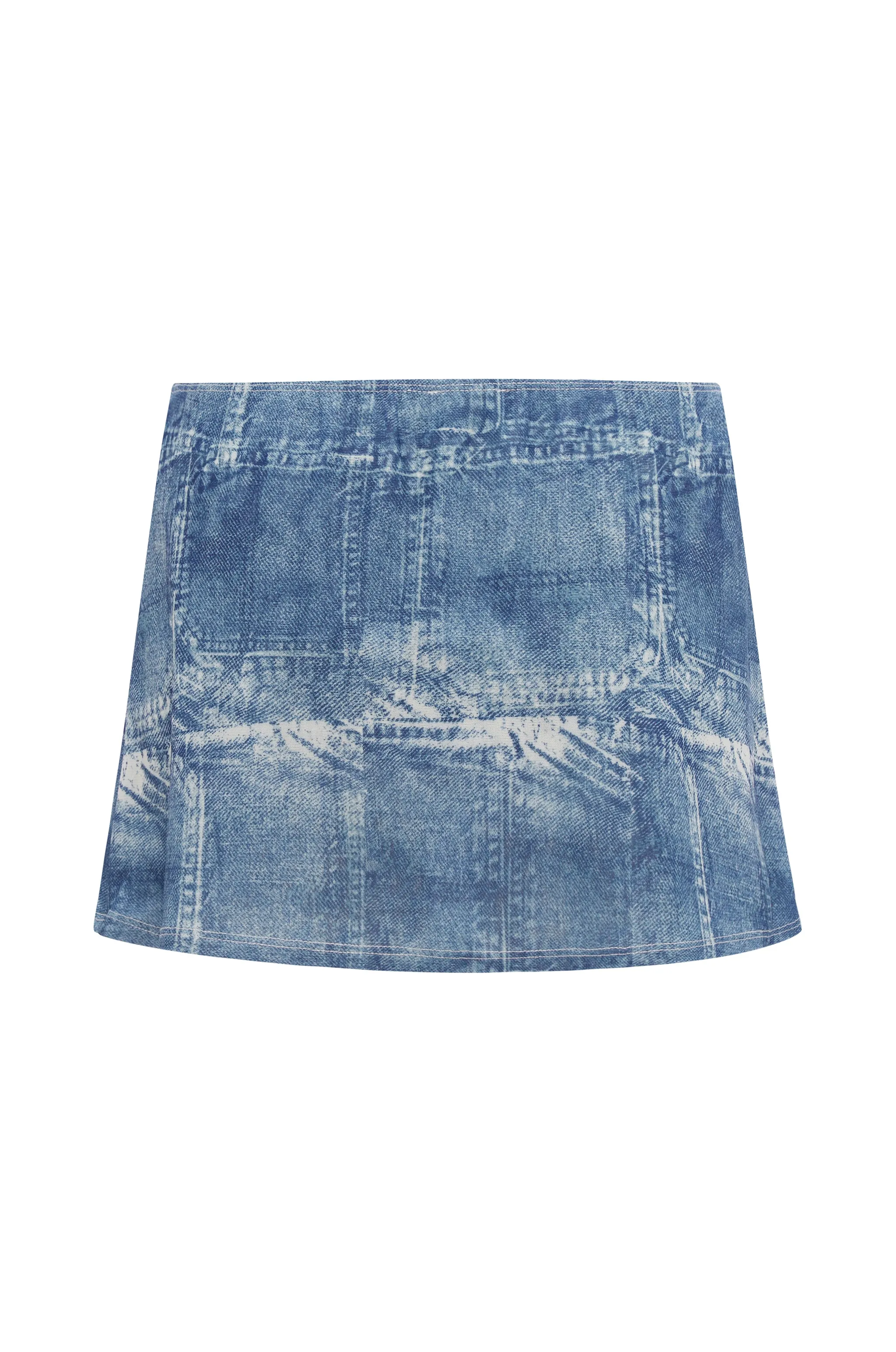 Siena Skirt | Denim Patch