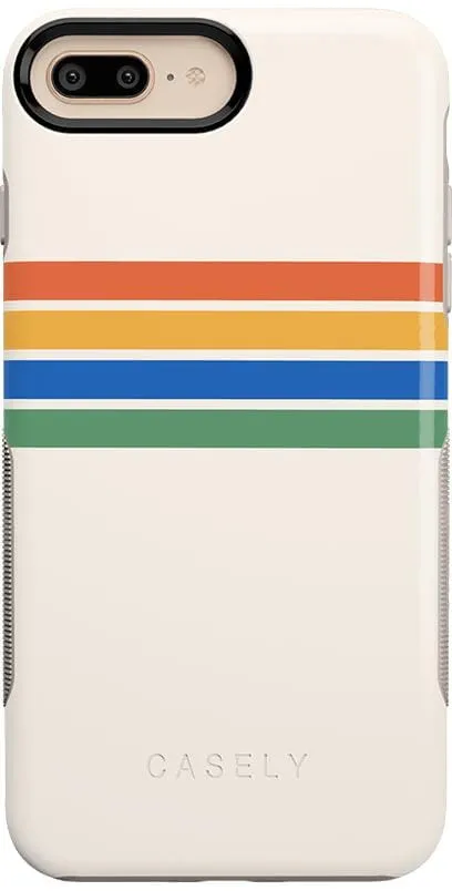 Totally Groovy | Rainbow Stripes Color Block Case