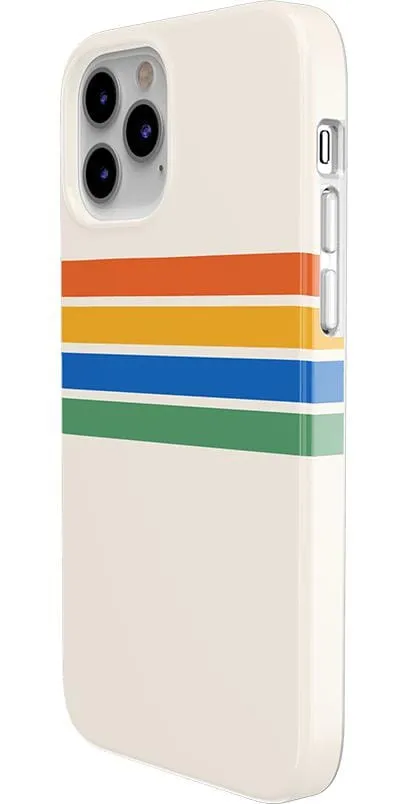 Totally Groovy | Rainbow Stripes Color Block Case