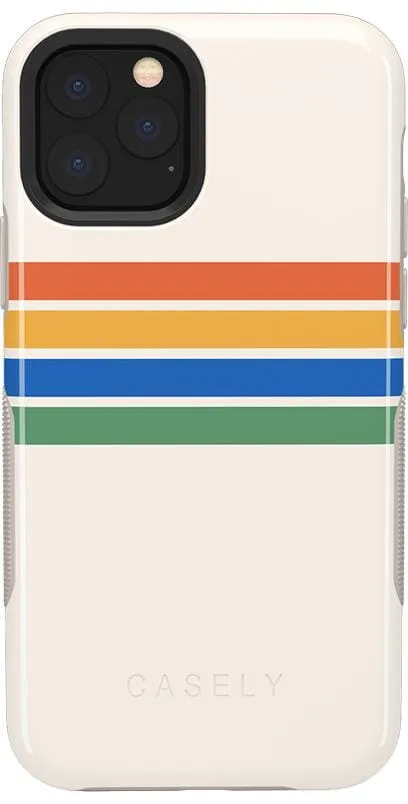 Totally Groovy | Rainbow Stripes Color Block Case