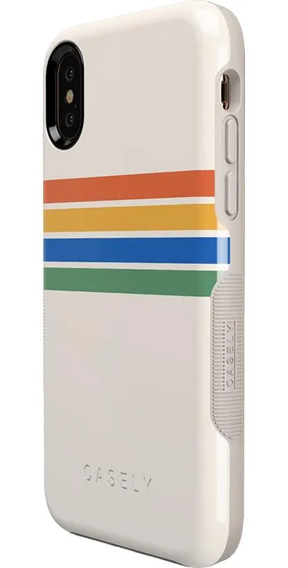 Totally Groovy | Rainbow Stripes Color Block Case