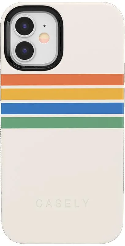 Totally Groovy | Rainbow Stripes Color Block Case