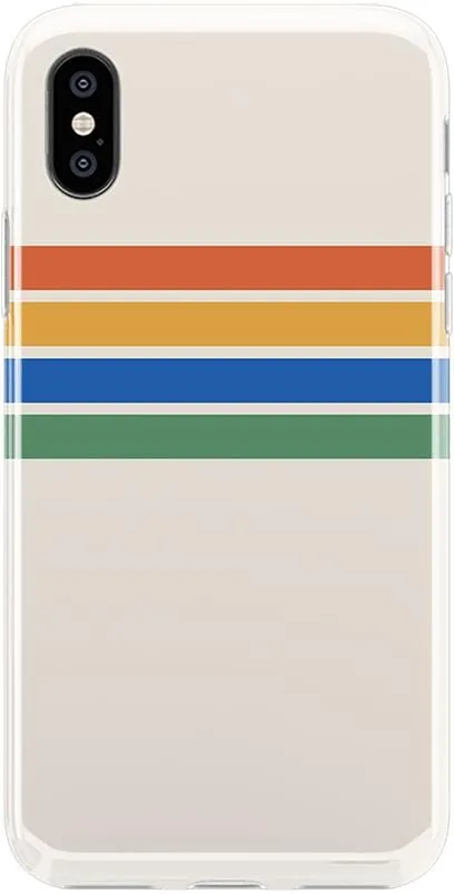 Totally Groovy | Rainbow Stripes Color Block Case