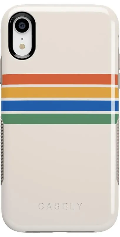 Totally Groovy | Rainbow Stripes Color Block Case