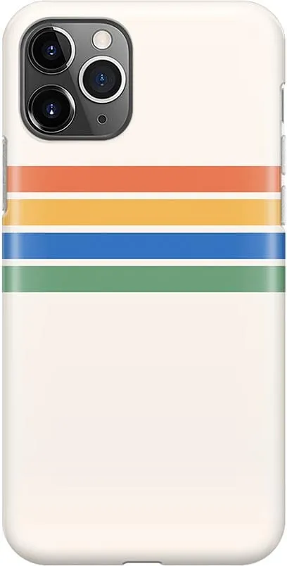 Totally Groovy | Rainbow Stripes Color Block Case