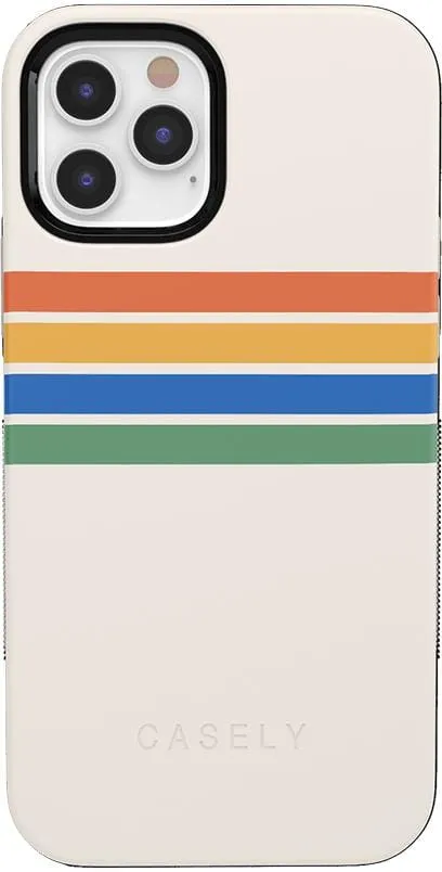 Totally Groovy | Rainbow Stripes Color Block Case