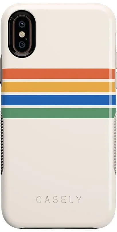 Totally Groovy | Rainbow Stripes Color Block Case