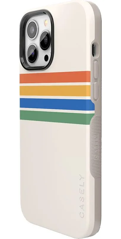 Totally Groovy | Rainbow Stripes Color Block Case