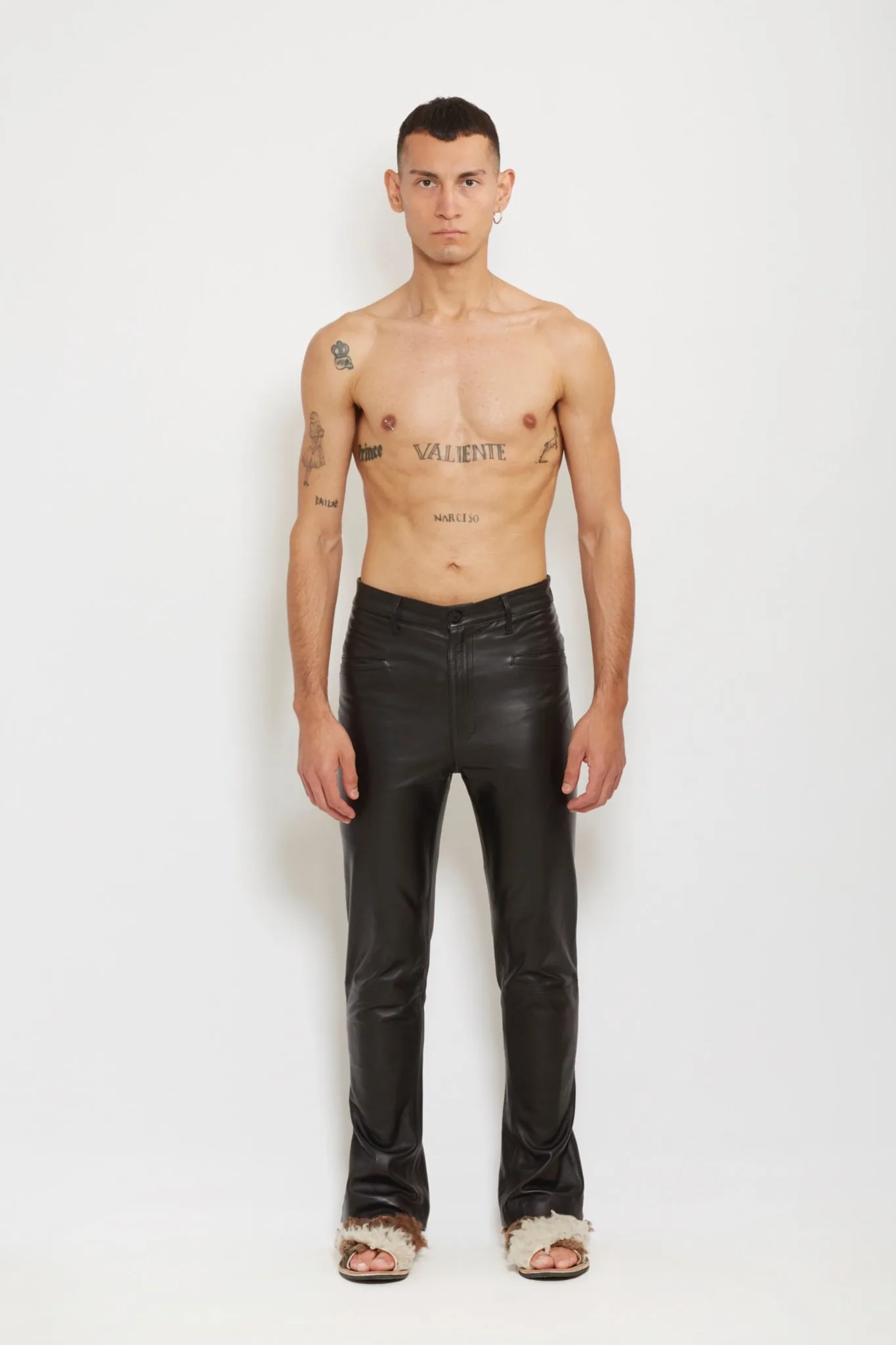 Vato: Black Leather Pants