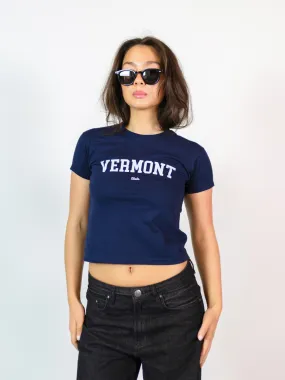 VERMONT (vit), BABY TEE - MARIN