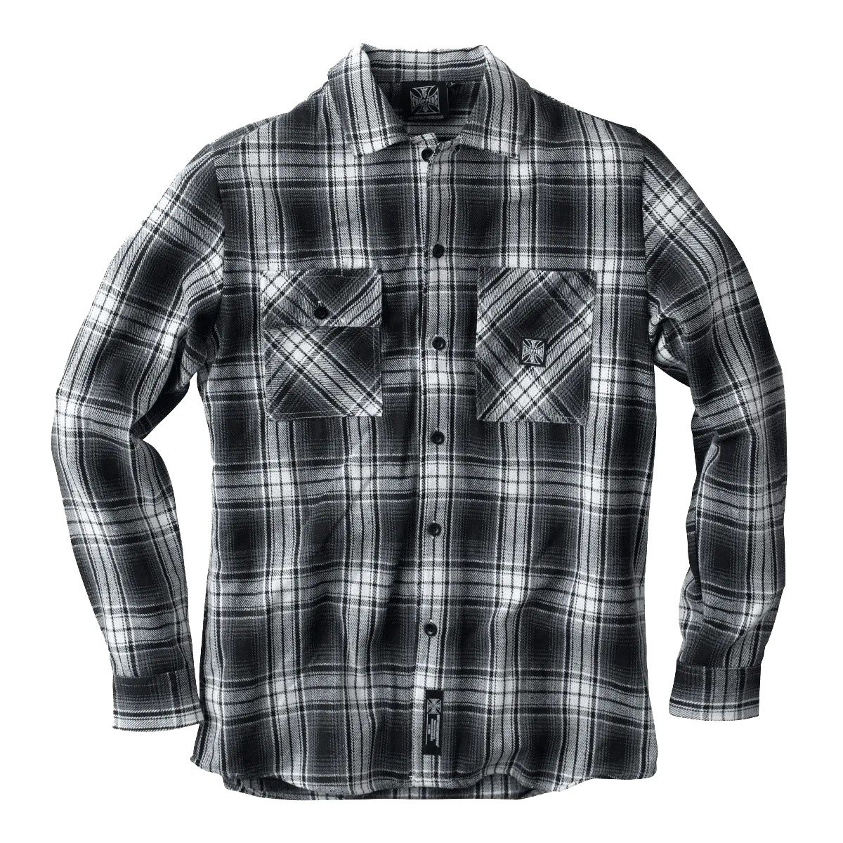 WCC RISER SHIRT - WHITE/GREY