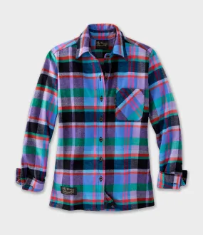 Women's Classic Flannel Shirt - Garden Island