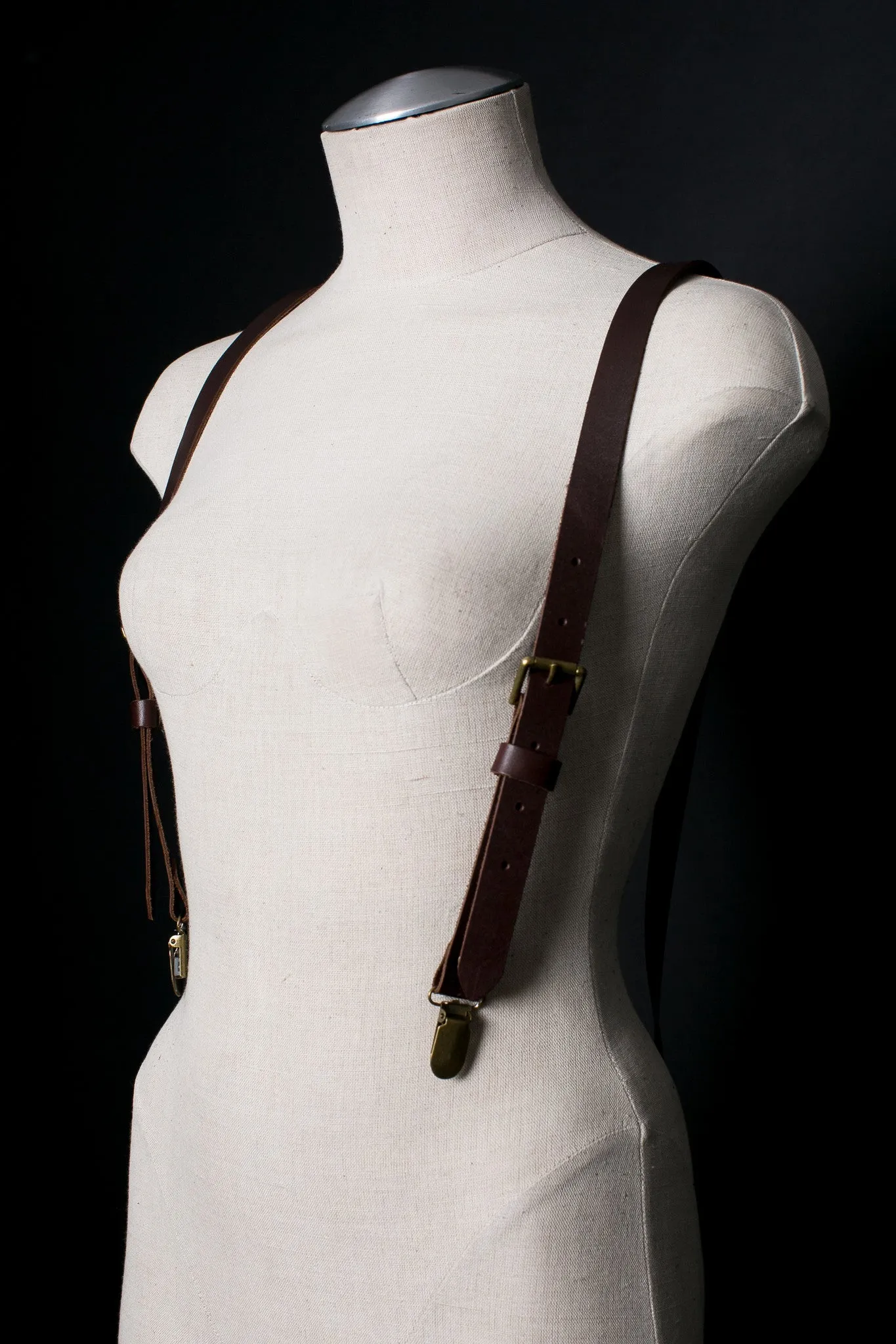 Women's Matte Suspenders