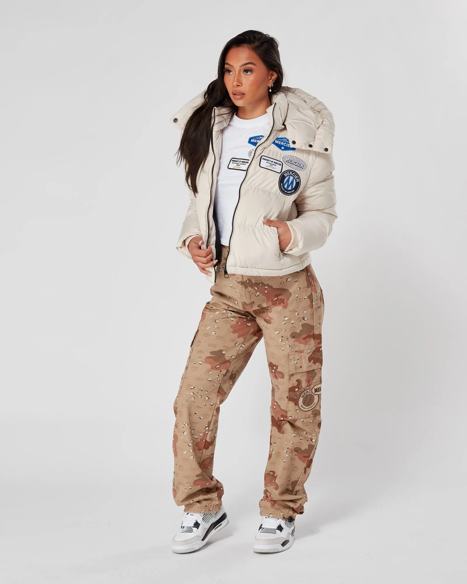 Womens Mercier Camo Cargo Pants